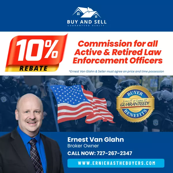 10% OFF Commission for all Active & Retired Law Enforcement