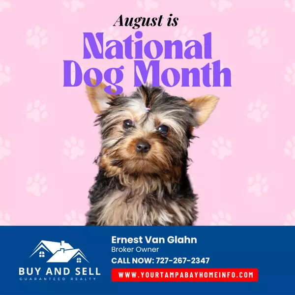 August is National Dog Month! 