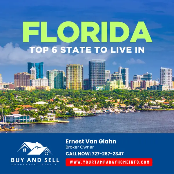 Florida Named a Top 6 State to Live In! ,Ernest Van Glahn