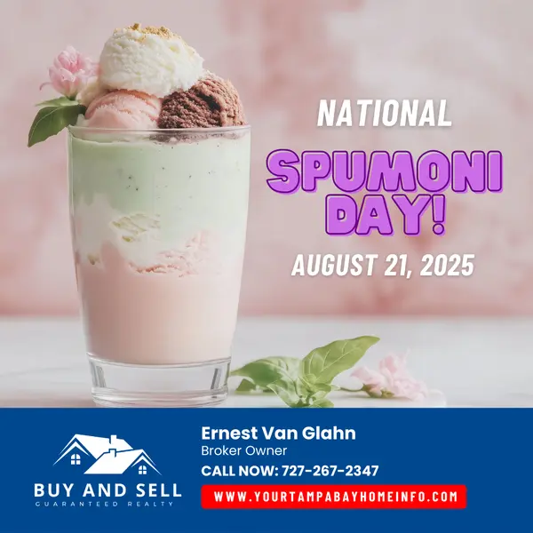 Happy National Spumoni Day! ,Ernest Van Glahn