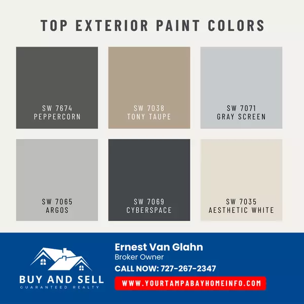 Top Exterior Paint Colors That Make Homes Stand Out,Ernest Van Glahn
