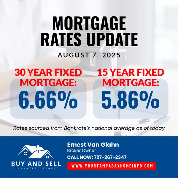 MORTGAGE RATES UPDATE