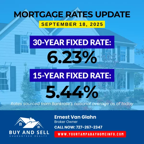 Mortgage Rates Update – Sept 18, 2025