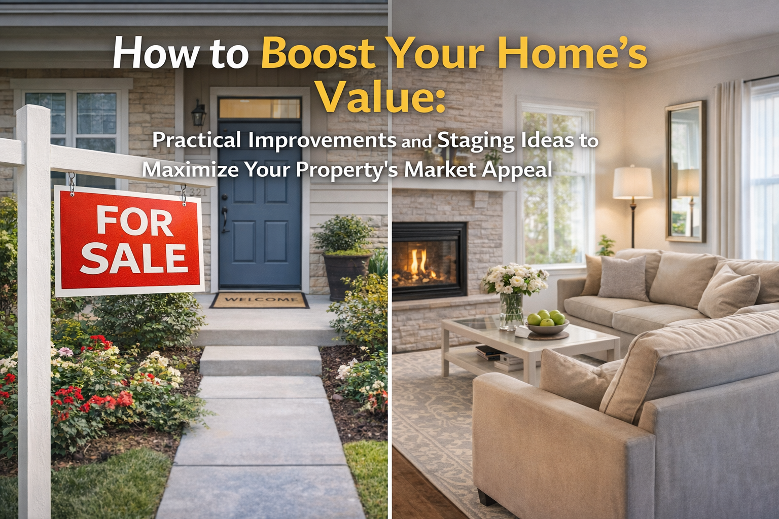How to Boost Your Home’s Value: Practical Improvements and Staging ...