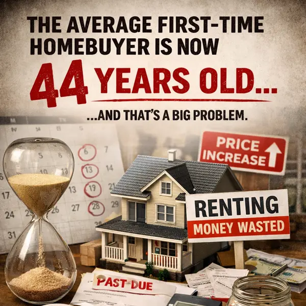 Average Age Of A First Time Home Buyer Jumps To 44!,Brandon White
