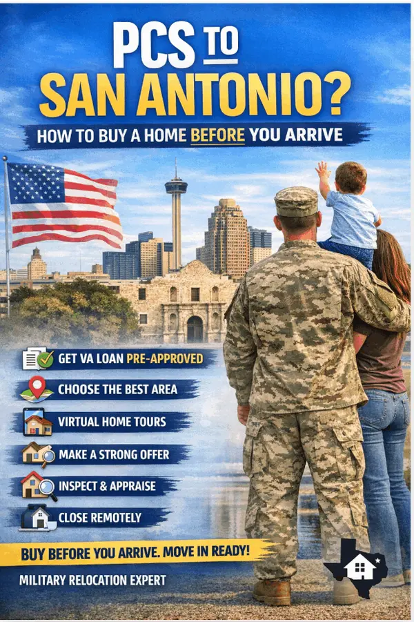 PCS to San Antonio? Here’s How to Buy a Home Before You Arrive,Angelica Erosa