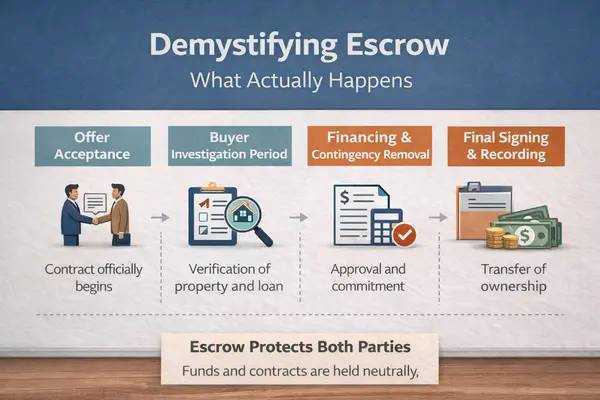 What Happens During Escrow in California, Step by Step