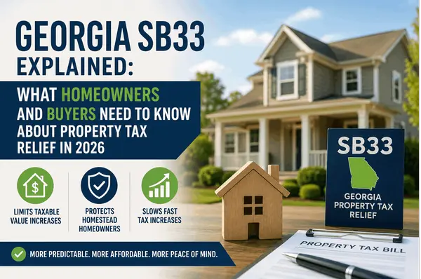 Buying or Owning a Home in Georgia? Here’s How SB33 Could Affect Your Taxes