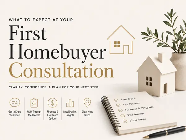 feature image of What to Expect at Your First Homebuyer Consultation