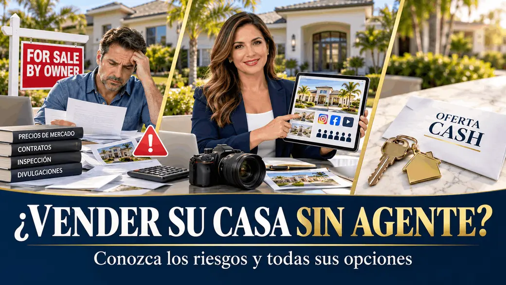 ¿Conviene vender una casa sin Realtor en Florida? Ventajas, riesgos y peligros del For Sale by Owner (FSBO)