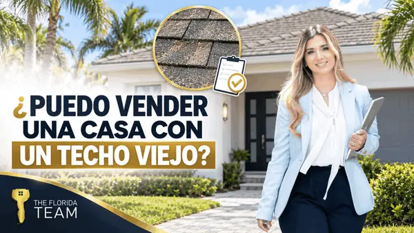 ¿Puedo vender una casa con un techo viejo?