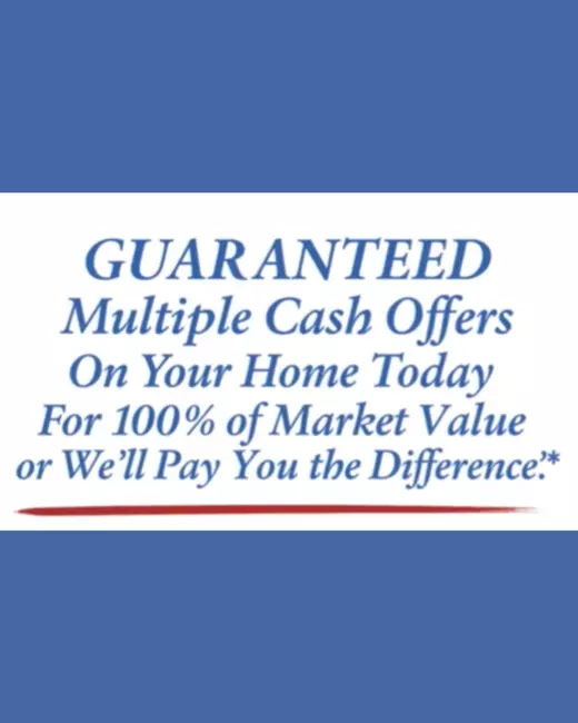 100% MARKET CASH OFFERS