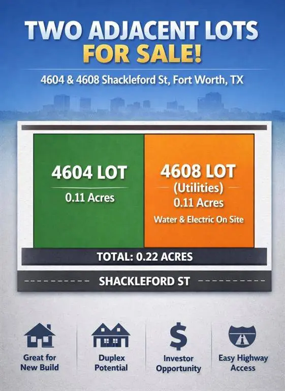 4604 Shackleford Street, Fort Worth, TX 76119