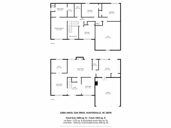 12801 Angel Oak DR, Huntersville, NC 28078
