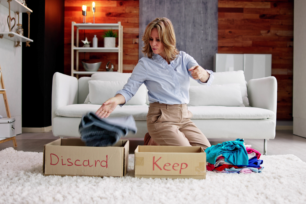 Step 2 - Declutter