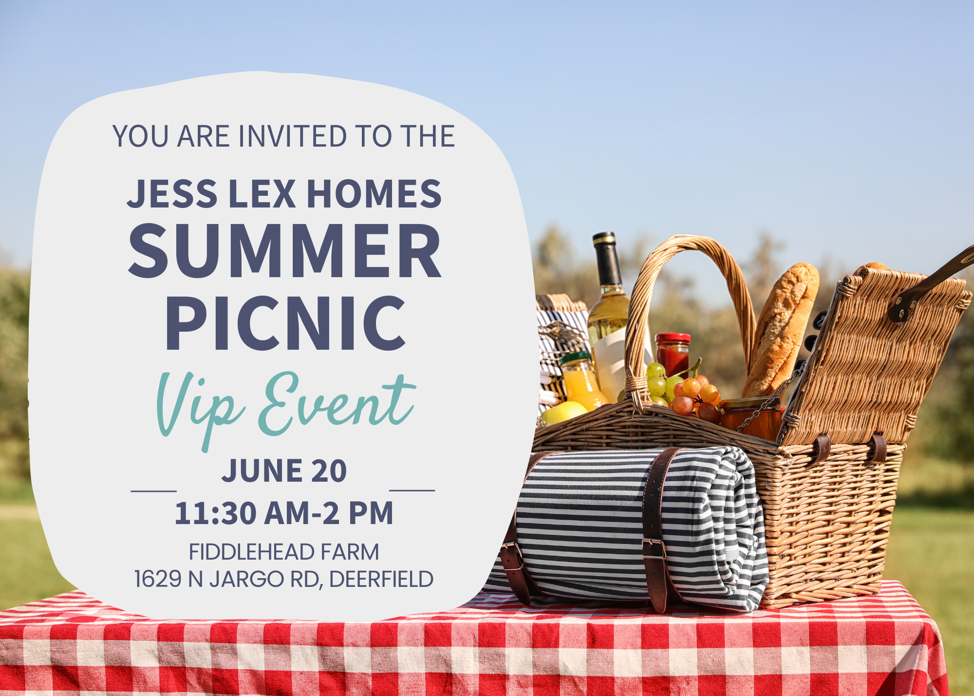 Jess Lex Homes VIP Summer Picnic