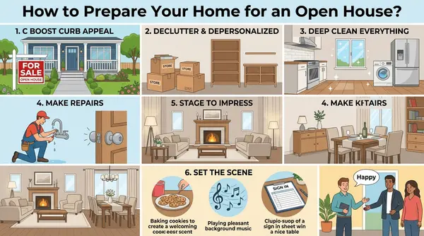 How to Prepare Your Home for an Open House