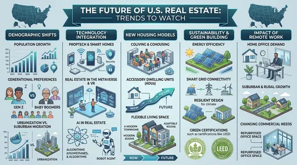 The Future of U.S. Real Estate: Trends to Watch