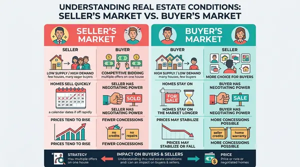 Seller's Market vs. Buyer's Market: Understanding Real Estate Conditions
