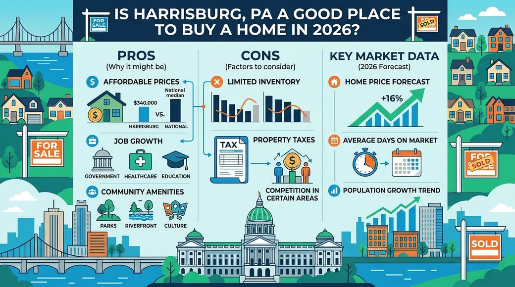 Is Harrisburg, PA a Good Place to Buy a Home in 2026?