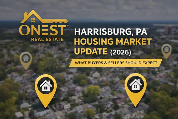 feature image of Harrisburg, PA Housing Market Update (2026): What Buyers &amp; Sellers Should Expect