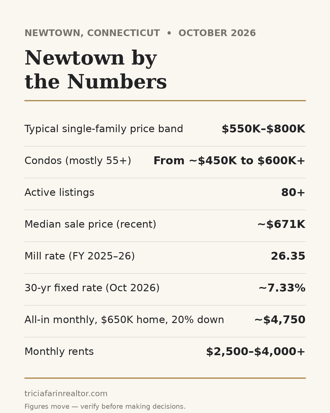 Newtown by the Numbers