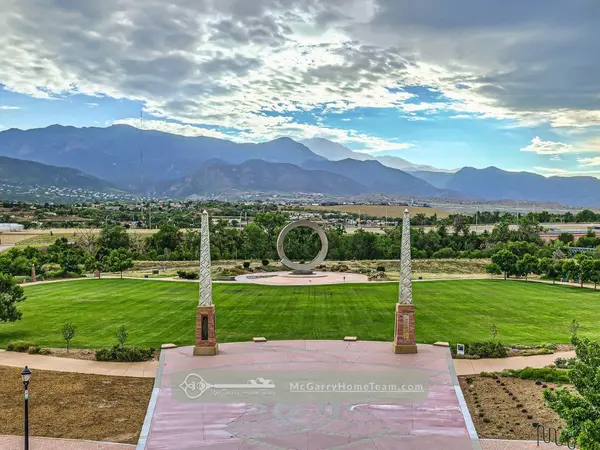 America the Beautiful Park, downtown Colorado Springs, CO