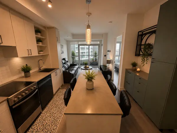 City Convenience, Room to Breathe: Inside 608 - 50 George Butchart Drive