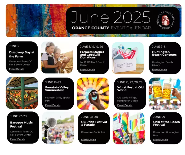 June 2025 Orange County Events
