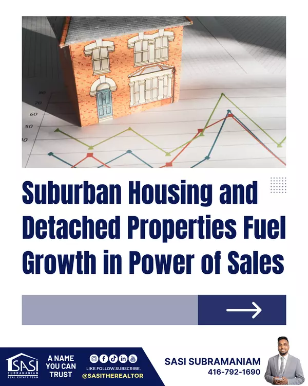Suburban Housing and Detached Properties Fuel Growth in Power of Sales