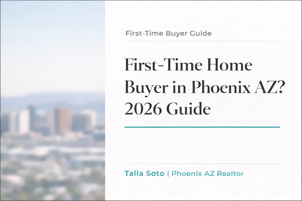 Phoenix First-Time Home Buyer Guide: Costs, Down Payments & Market Tips