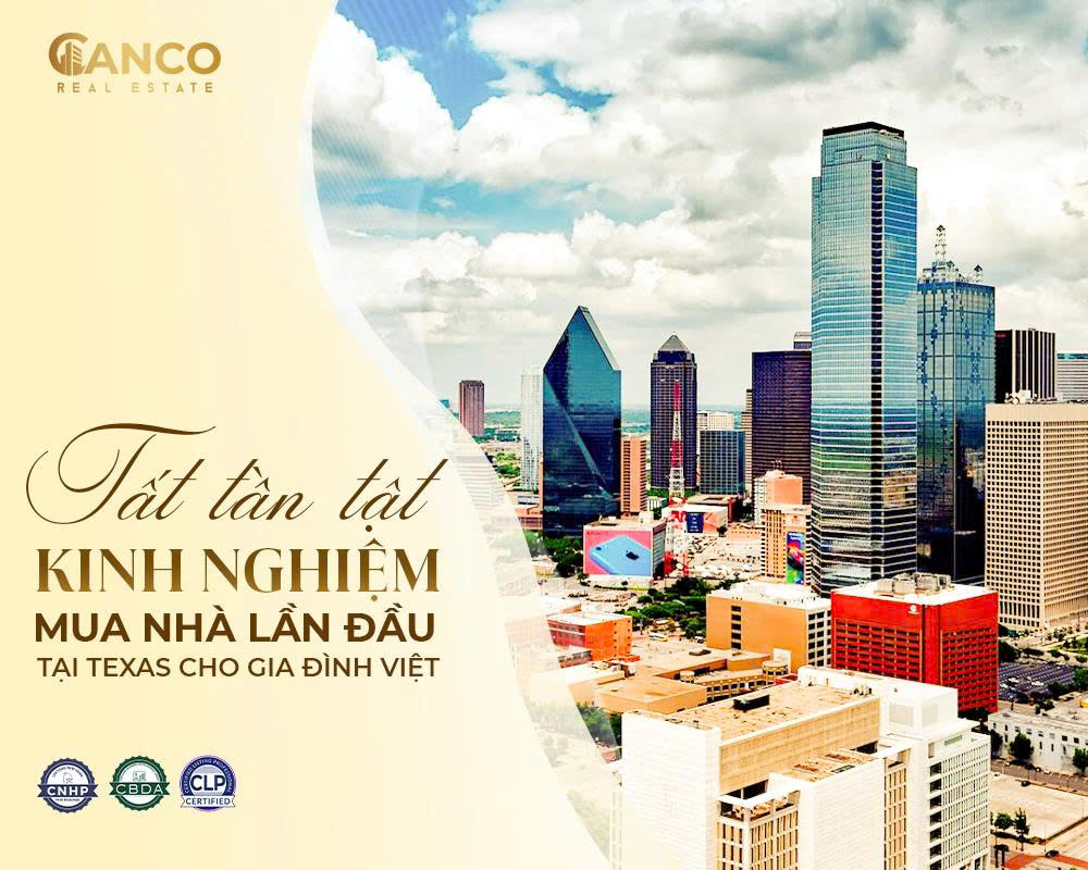 Kinh nghiệm mua nhà lần đầu tại Texas DFW 2026