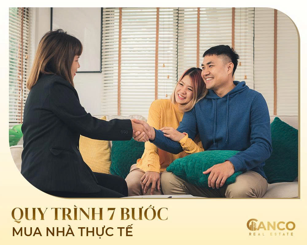 Quy trình 7 bước mua nhà thực tế