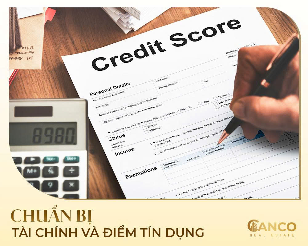Chuẩn bị tài chính và điểm tín dụng credit score