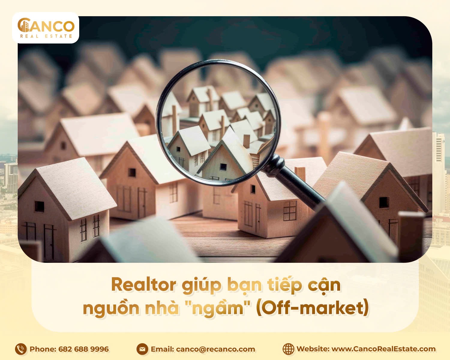 Realtor giúp bạn tiếp cận nguồn nhà "ngầm" (Off-market)