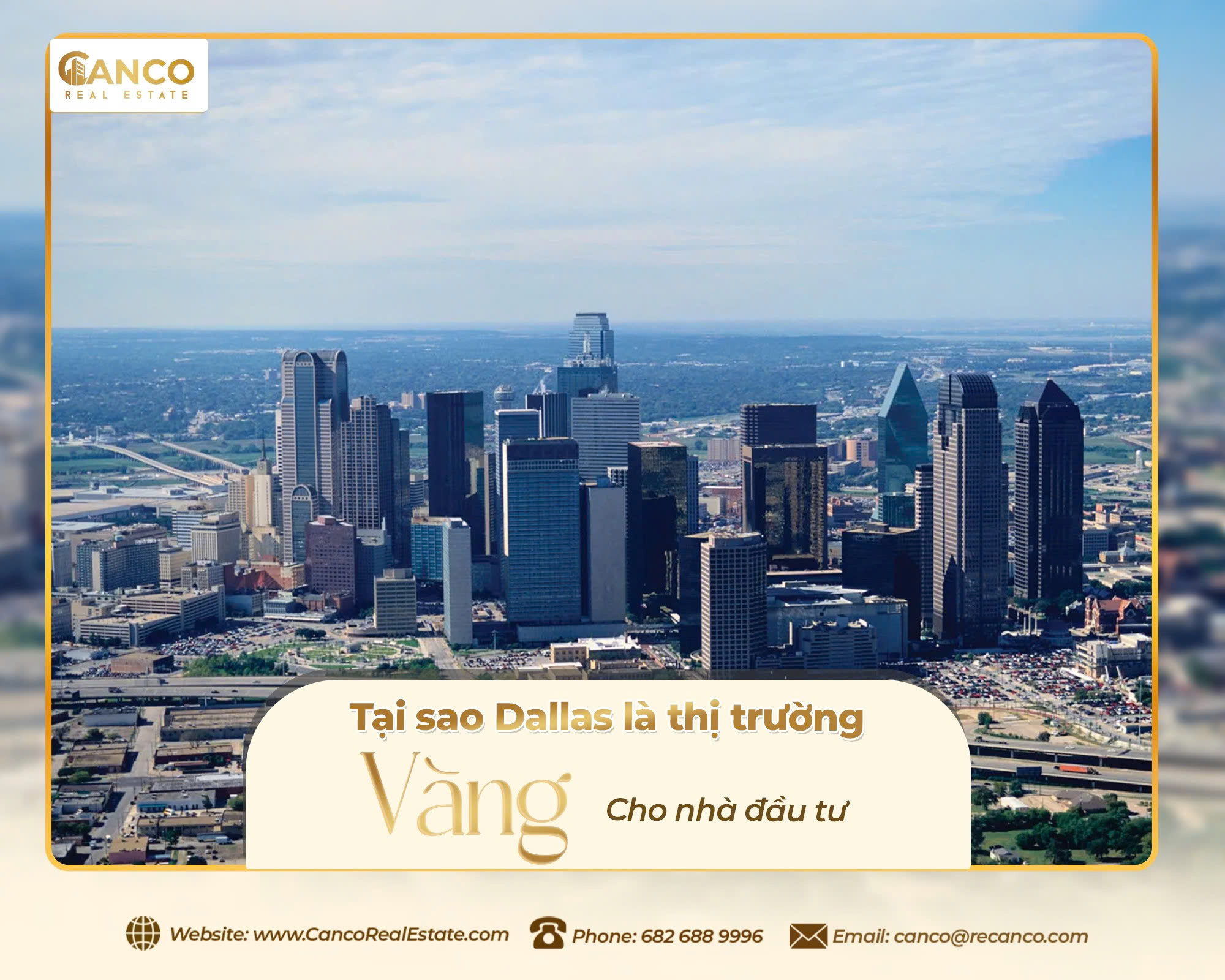 Tại sao Dallas là thị trường "vàng" cho nhà đầu tư?