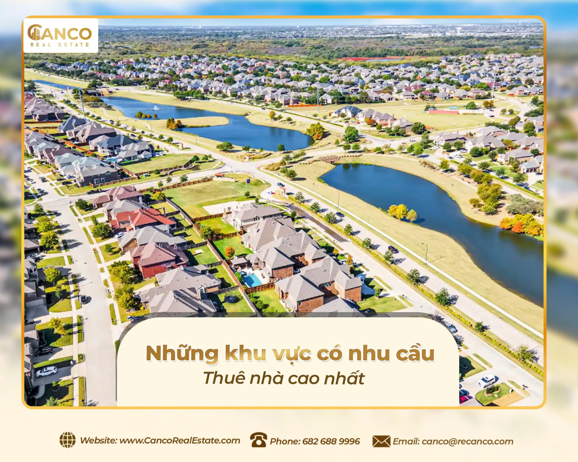 Những khu vực có nhu cầu thuê nhà cao nhất