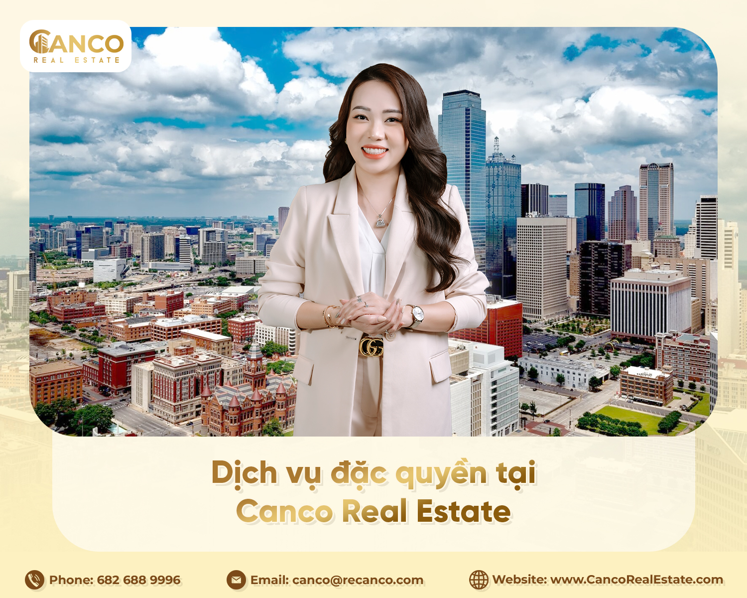 Dịch vụ đặc quyền tại Canco Real Estate