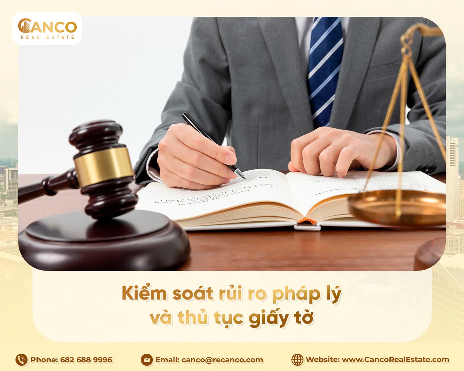 Kiểm soát rủi ro pháp lý và thủ tục giấy tờ