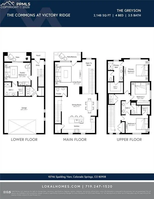 2236 Peridot Loop HTS, Colorado Springs, CO 80908