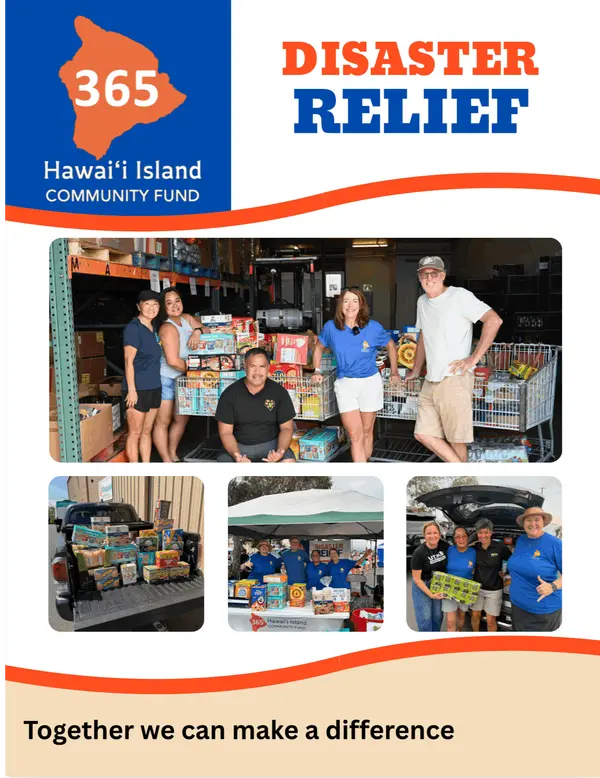Hurricane Lala Hit Hawaii Island And 365 Hawaii Island Community Fund Sprung Into Action! ,RS Julie Ziemelis