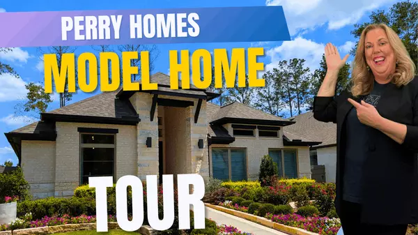 New Construction Home Tour: Perry Homes Design 2513W in Artavia, Conroe, TX