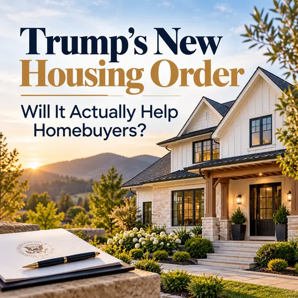 feature image of Trump’s New Housing Order: What Does It Really Mean for Homebuyers?