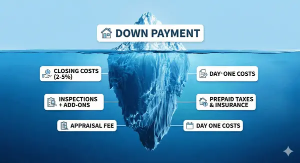 The "Iceberg" Reality: 5 Costs That Surprise Almost Every First-Time Home Buyer,Rebecca Williams