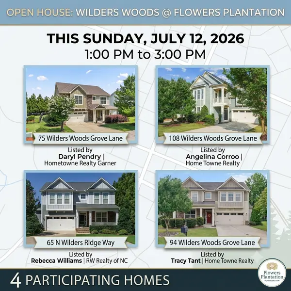 Neighborhood Open House Wilders Woods @ Flowers Plantation