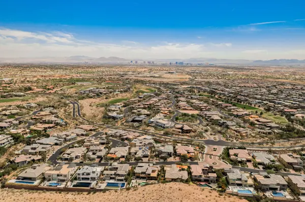 Summerlin Nv Aerial Shot From The Mountains
