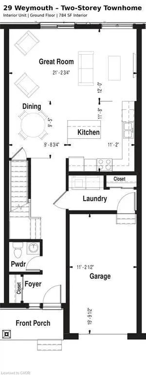 29 Weymouth ST #2, Elmira, ON N3B 0E5
