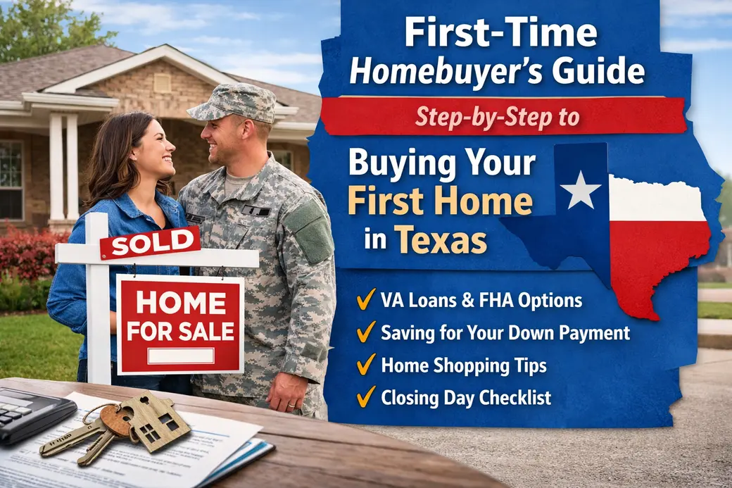 First-Time Homebuyer’s Guide: Step-by-Step to Buying Your First Home in Texas