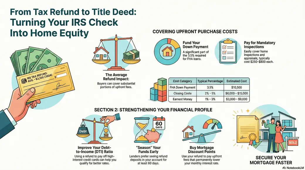 Beyond the Bonus: 5 Strategic Ways Your Tax Refund Can Hack Your Path to Homeownership