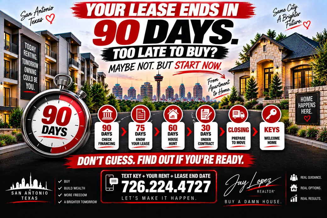 Your Lease Ends in 90 Days—Is It Too Late to Start Buying a Home?